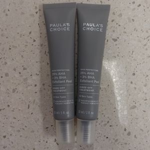 Set of 2 Paula's Choice 25% AHA + 2% BHA Exfoliant Peels